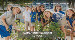 Desktop Screenshot of caymaninternationalschool.org